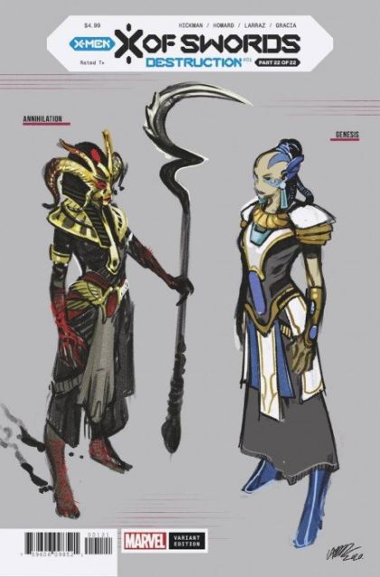 X of Swords: Destruction #1B Pepe Larraz Incentive Design Variant (1:10)
