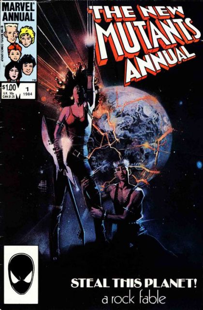 New Mutants, Vol. 1 Annual #1A Direct Edition