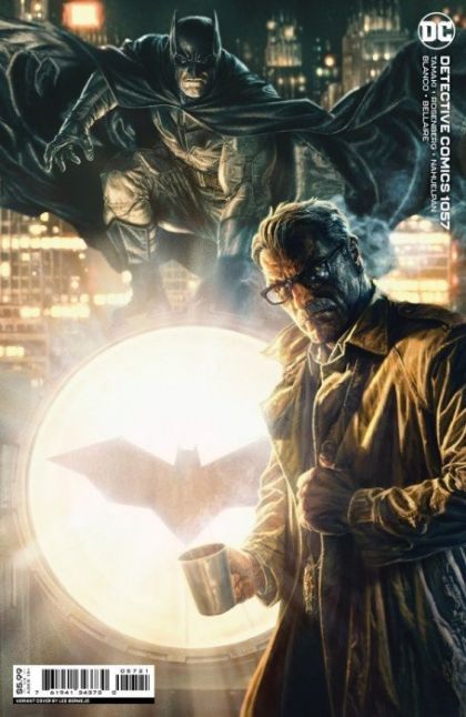 Detective Comics, Vol. 3 #1057B Lee Bermejo Dark Knight/Commissioner Gordon Card Stock variant