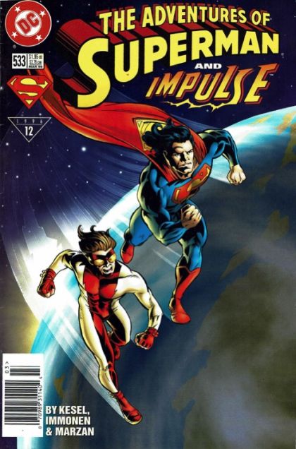 The Adventures of Superman #533B Newsstand Edition