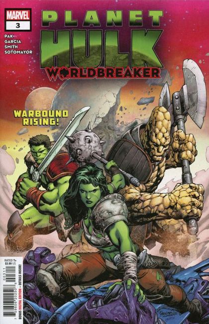 Planet Hulk: Worldbreaker #3A Carlos Pagulayan Regular Cover