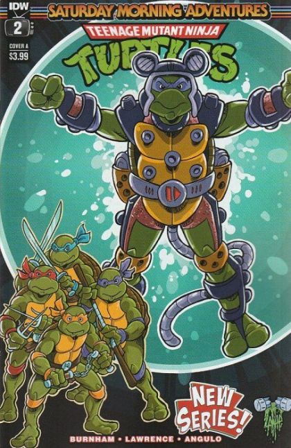 Teenage Mutant Ninja Turtles: Saturday Morning Adventures Continued #2A Tim Lattie Regular