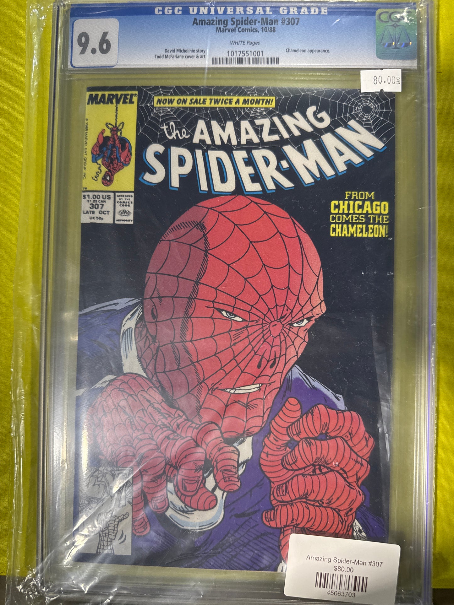 Amazing Spider-Man #307 CGC 9.6