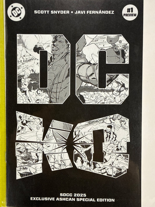 DC KO Ashcan 2025 SDCC preview Edition