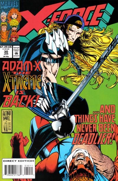 X-Force, Vol. 1 #30A Direct Edition