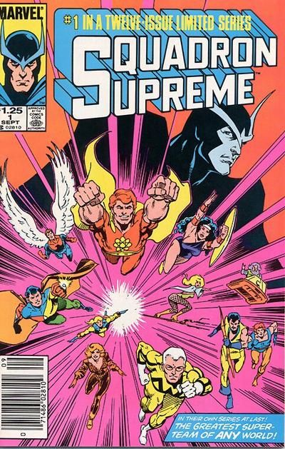 Squadron Supreme, Vol. 1 #1B Newsstand Edition