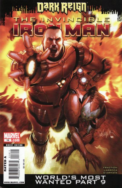 Invincible Iron Man, Vol. 1 #16A Salvador Larroca Regular