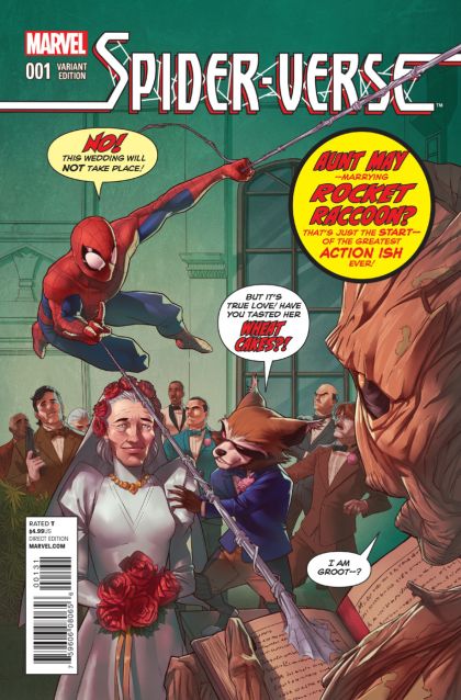 Spider-Verse, Vol. 1 #1C Giuseppe Camuncoli Rocket & Groot Variant