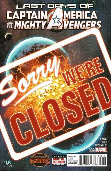 Captain America & The Mighty Avengers #9A Regular Luke Ross Cover