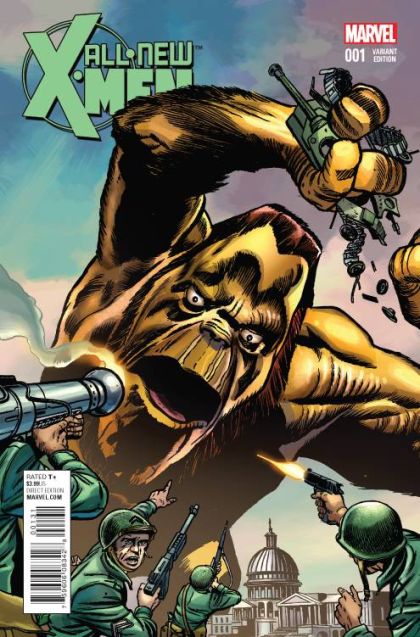 All-New X-Men, Vol. 2 #1C Jack Kirby Monster Variant Cover