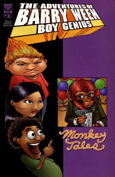 Adventures of Barry Ween, Boy Genius: Monkey Tales #3