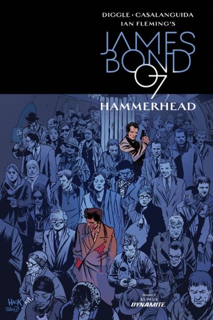 James Bond: Hammerhead #1B Variant Robert Hack Cover