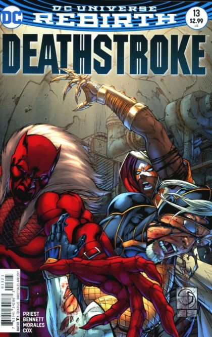 Deathstroke, Vol. 4 #13B Variant Shane Davis Cover
