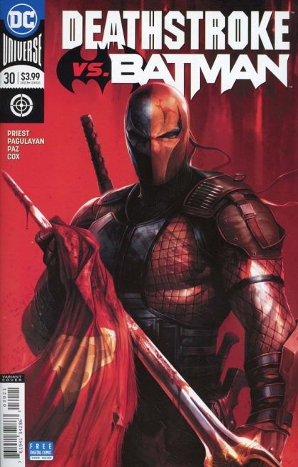 Deathstroke, Vol. 4 #30B Variant Francesco Mattina Cover