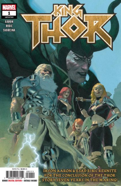 King Thor, Vol. 1 #1A Regular Esad Ribic Cover