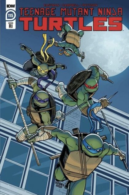 Teenage Mutant Ninja Turtles, Vol. 5 #115C Incentive Gavin Guidry Variant Cover