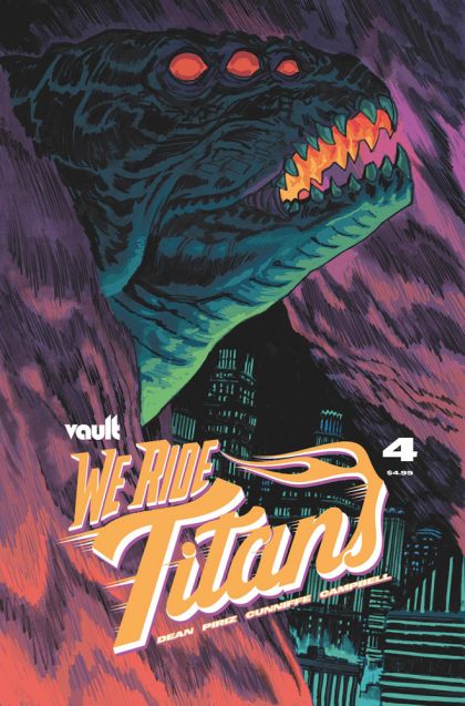 We Ride Titans #4B Joshua Hixson Cover