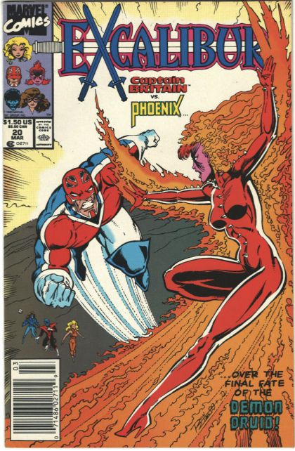 Excalibur, Vol. 1 #20B Newsstand Edition