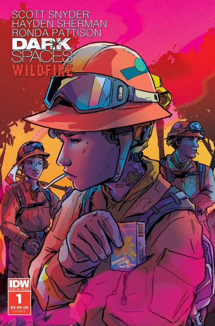 Dark Spaces: Wildfire #1C Liana Kangas Variant