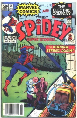 Spidey Super Stories #55B Newsstand Edition