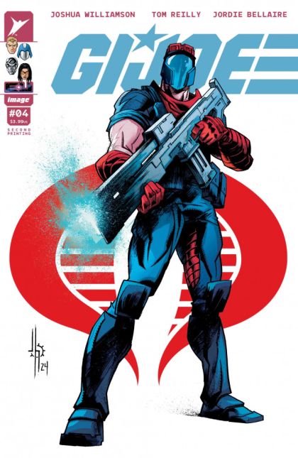 G.I. Joe, Vol. 1 (Image) #4J 2nd Printing Jason Howard Variant