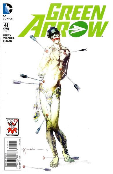 Green Arrow, Vol. 5 #41B Bill Sienkiewicz Joker 75th Anniversary Variant