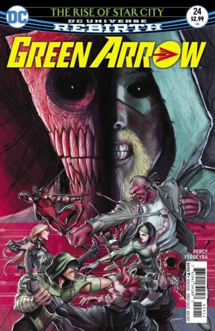 Green Arrow, Vol. 6 #24A Regular Juan Ferreyra Cover