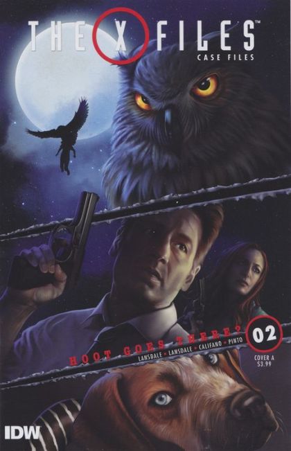The X-Files Case Files: Hoot Goes There? #2A Catherine Nodet Cover