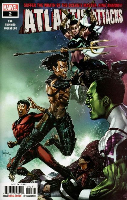 Atlantis Attacks #2A Regular Mico Suayan Cover