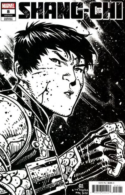 Shang-Chi, Vol. 2 #8B Jim Cheung Headshot Sketch Cover