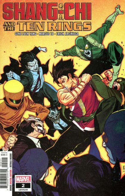 Shang-Chi and The Ten Rings #2A Regular Dike Ruan Cover