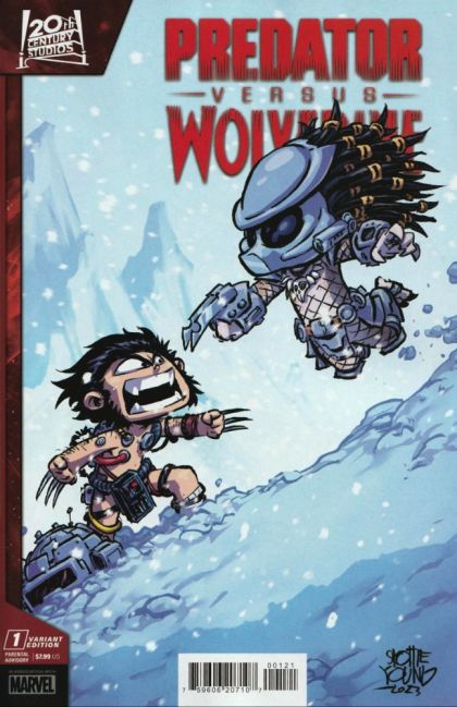 Predator vs. Wolverine #1B Skottie Young Variant