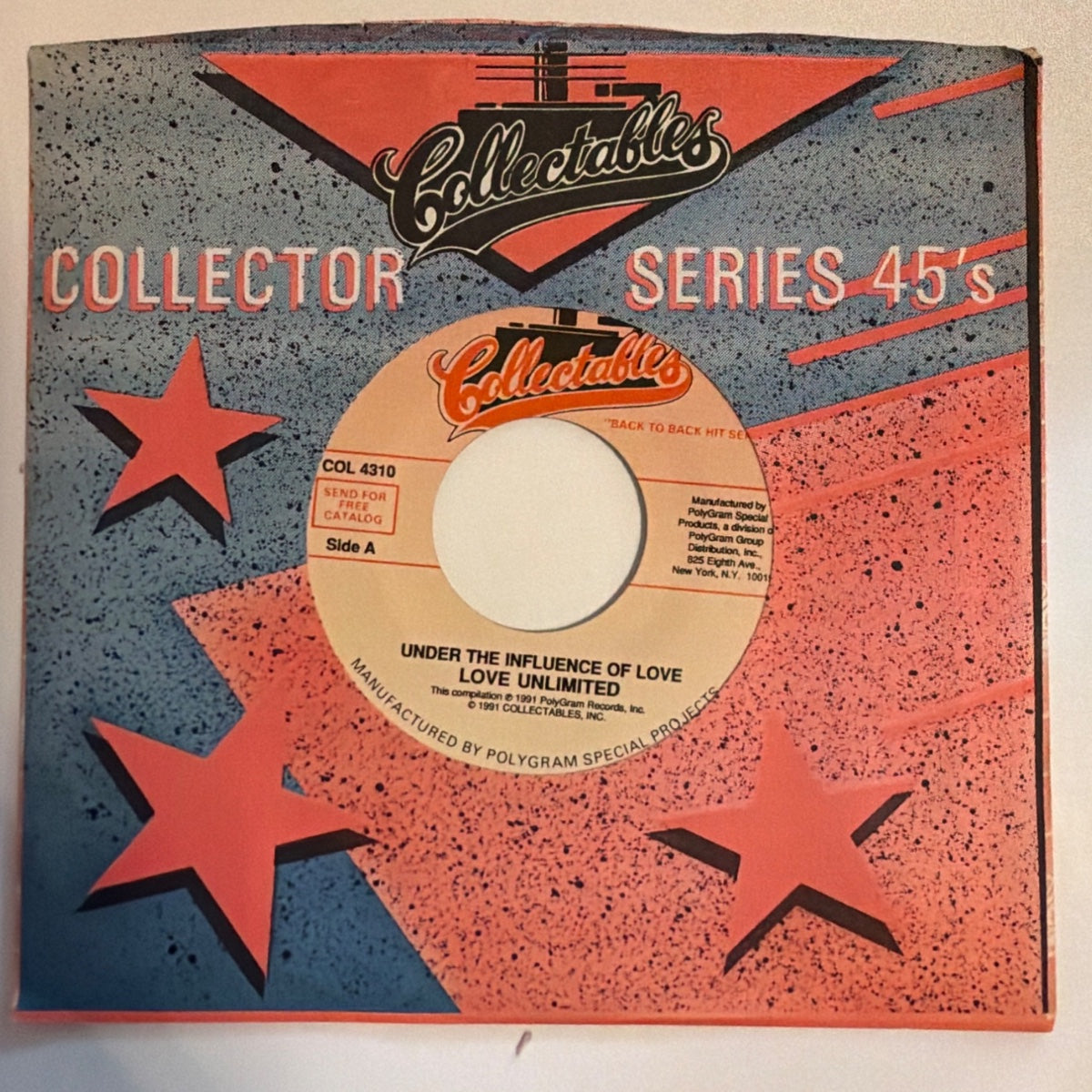 Love Unlimited - Under The Influence Of Love / I Belong To You (1992) - Vinyl