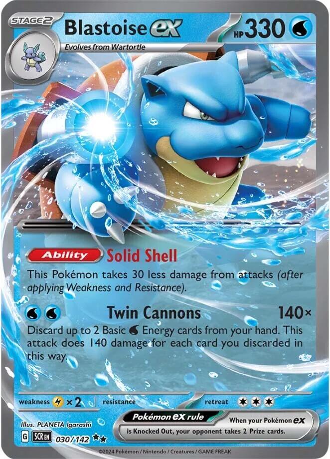 Blastoise EX 030/142