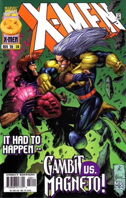 X-Men, Vol. 1 #58A Direct Edition
