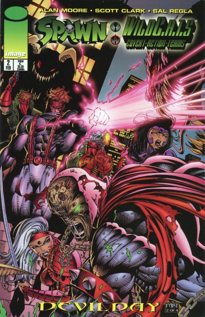 Spawn / WildC.A.T.s #2A Direct Edition