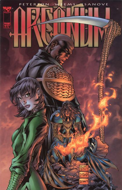 Arcanum #4B Michael Turner Variant Cover