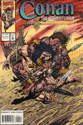 Conan the Adventurer #4A Direct Edition