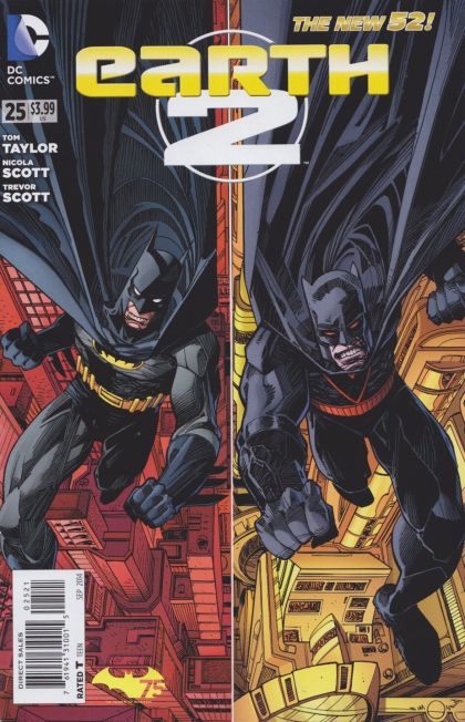 Earth 2 #25B Batman 75th Cover