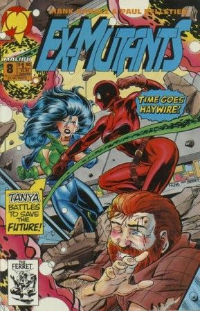 Ex-Mutants (1992-1994) #8A Direct Edition