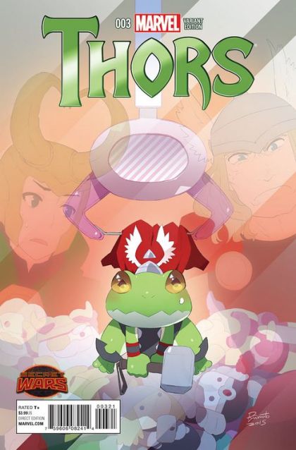 Thors #3B Manga Variant