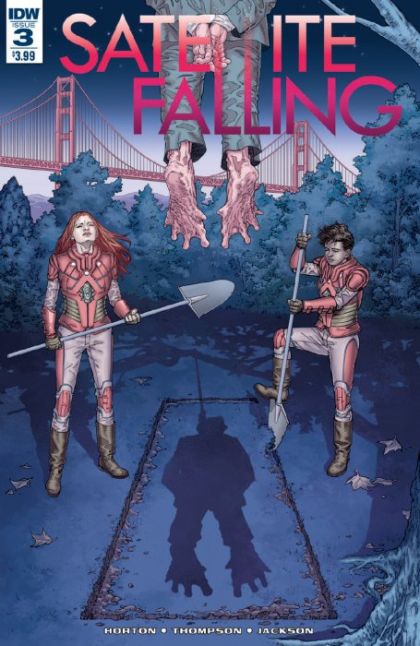 Satellite Falling #3A Regular Stephen Thompson Cover