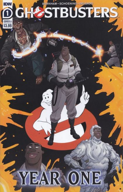 Ghostbusters: Year One #1A Dan Schoening & Luis Antonio Delgado Cover