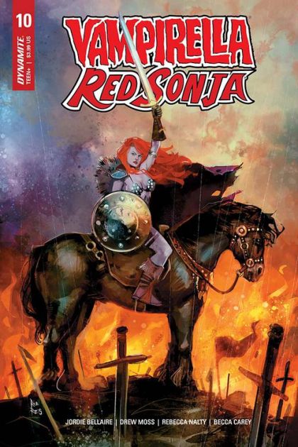 Vampirella / Red Sonja #10B Variant Rod Reis Cover