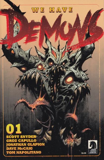 We Have Demons #1A Greg Capullo, Jonathan Glapion & Dave McCaig Cover