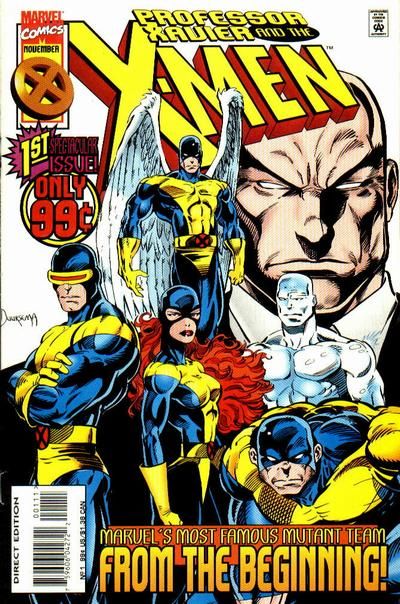 Professor Xavier and the X-Men #1A Direct Edition