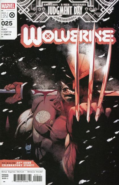 Wolverine, Vol. 7 #25A Regular Adam Kubert Cover