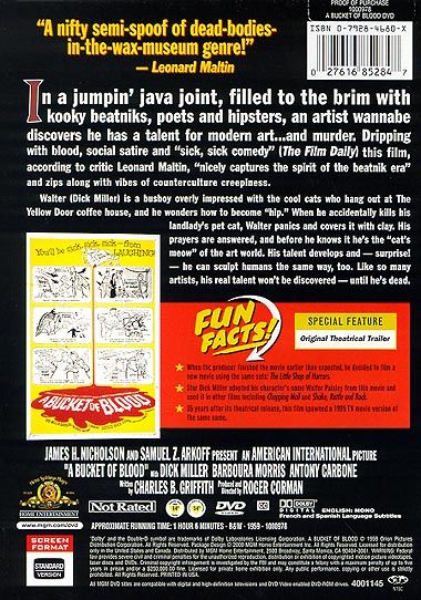 A Bucket of Blood (1959) - DVD