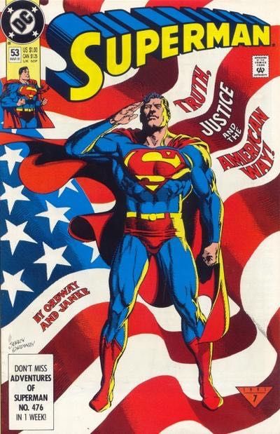 Superman, Vol. 2 #53A Direct Edition