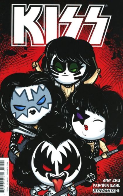 Kiss (Dynamite Entertainment) #5B Variant Shouri Emoji Cover